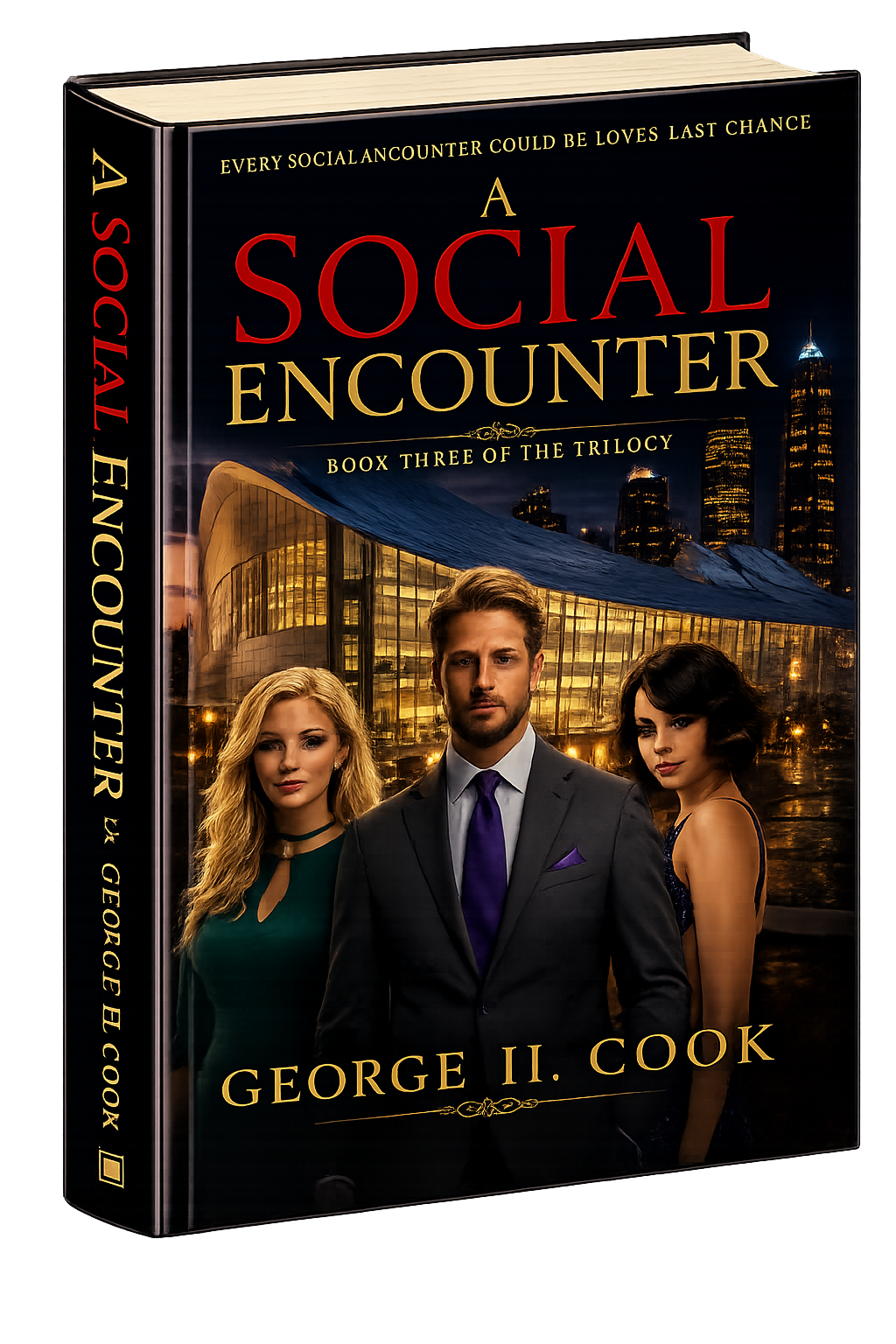 Book Cover for A Social Encounter by George H. Cook
